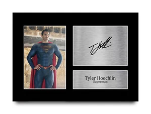 Tyler Hoechlin Excellent Gift Idea Printed Framed Autograph Picture for TV Fans - Picture 1 of 17