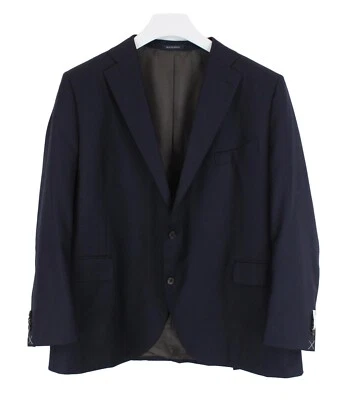 SUITSUPPLY La Spalla Blazer Men's UK 60 Custom Made Wool Notch Lapel Navy - Image 1 of 4