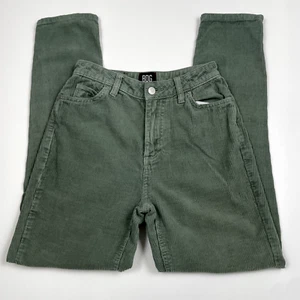 BDG Urban Outfitters Womens High Rise Corduroy Jeans Green Size 24 Cotton - Picture 1 of 10