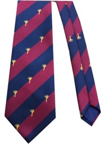 Corbata con motivo de insignia de gorra de guardias galeses p297 - Imagen 1 de 1