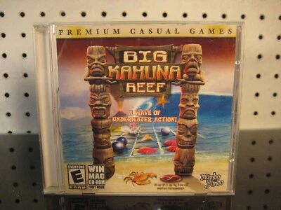 Big Kahuna Reef WinXP / Mac 2005 PC CDROM Puzzle Game mumbo jumbo - Image 1 of 3