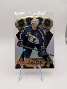 Paul Kariya 2000-01 Pacific Gold Crown Diecut #1 - Picture 1 of 2