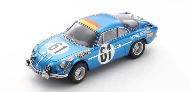 1/43 ALPINE A110 24H LE MANS 1968 NUSBAUMER BOURDON SPARK S6102 - Immagine 1 di 1