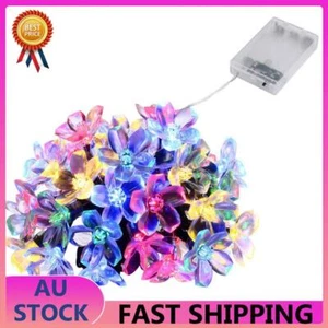 Garland 10/40/80 LED Cherry Blossom Fairy Light String for Wedding Decor - Picture 1 of 12