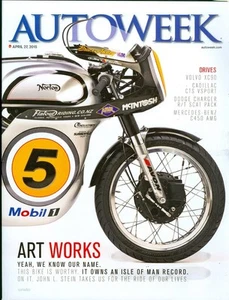 2015 Autoweek Magazine: Art Works/Volvo XC90/Cadillac CTS VSport/Dodge Charger - Picture 1 of 1