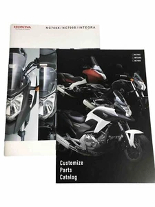 2012 HONDA NC700S NC700X INTEGRA Sales Brochure and Genuine Accessories Catalog - Foto 1 di 16