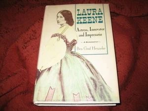 Laura Keene : A Biography by Ben G. Henneke (1990, Hardcover) signed - Picture 1 of 8
