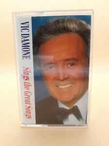 Vic Damone - Sings the Great Songs -1990 cassette tape album - Picture 1 of 5