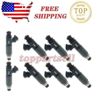 8x Inyectores de combustible 23250-50040 para Toyota Tundra Lexus GX470 LX470 1998-2005 4,7 L Foto 1 de 4