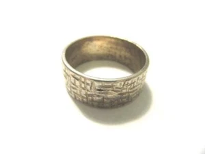 Silberring mit Muster (900er) OM2426 - Bild 1 von 2