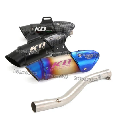 For Honda CBR600 F4i 2001-2007 Middle Connecting Tip Exhaust System Muffler Pipe - Image 1 of 4