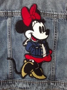 Baby Gap Disney Minnie Mouse Girls Denim Jean Jacket Size 3T 3 Toddler - Picture 1 of 8