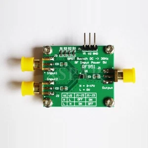 RF951 DC-3.0GHz 3-7V 2-IN 1-OUT RF Switch Module RF Accessory with SMA Connector - Picture 1 of 2