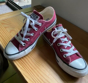 CONVERSE ALL STAR CHUCKS - - Farbe DUNKELROT/ BORDO  GRÖSSE 36 UK 3,5 - Bild 1 von 17