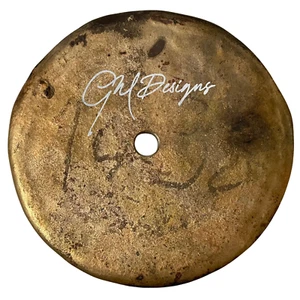 6" GM Designs B20 HEAVY Raw Cast Cymbal - Bold, Clear Resonance! - Picture 1 of 3