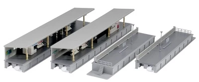 KATO N Gauge Opposing Platform Set 23-177 Railway Model Supplies - image 1 of 2