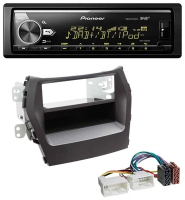 Pioneer Bluetooth USB DAB MP3 Autoradio für Hyundai Santa Fe (ab 2012) - Bild 1 von 4
