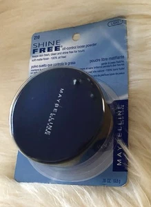 Maybelline Shine Free Oil Control Loose Powder, 210 Light, 0.7 oz - Picture 1 of 3