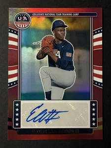 Panini Stars and Stripes 2024 - (Eldridge Armstrong III) rojo automático (22/49) TX A&M - Imagen 1 de 2