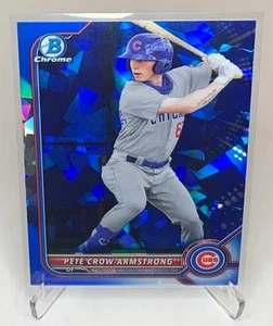 2022 Bowman Chrome Sapphire Pete Crow-Armstrong #BCP102 - Picture 1 of 2