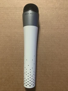 Wireless Microphone White Microsoft Xbox 360 OEM Model 1380 - Picture 1 of 3