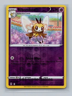 Ribombee #079/203 Reverse Holo SWSH07: Evolving Skies - Image 1 of 2