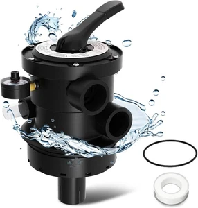 SP0714T TOP-MOUNT MULTIPORT VALVE FOR HAYWARD PRO- OR VL SERIES SAND FILTER 1.5" - Picture 1 of 7
