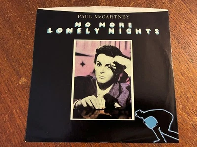 Paul McCartney 'No More Lonely Nights'  1984 US 7" Vinyl 45 w/Picture Sleeve  EX - Image 1 of 4