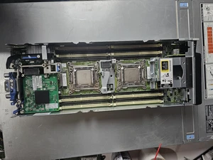 HP PROLIANT BL460C G8 Gen8 Motherboard System Board 704709-001, 2x Xeon 2665 - Picture 1 of 2