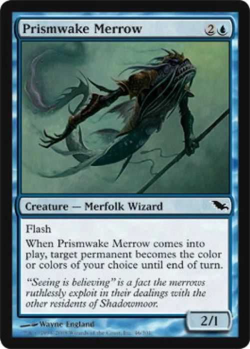 Prismwake Merrow - Medium Play MTG Shadowmoor - Image 1 of 1