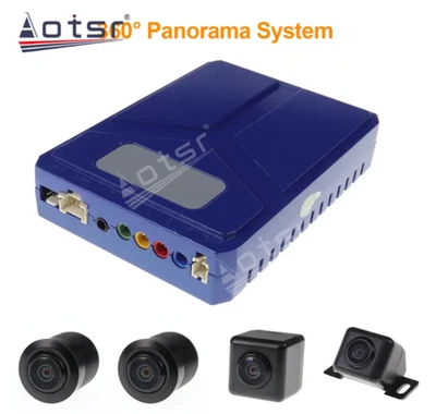 Car Bird's Eye View System 360-degree Camera Reversing Camera - Image 1 of 4