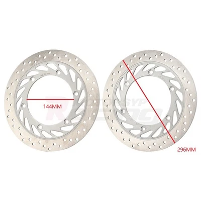 Front Brake Discs Rotors For Honda CBR1000F 1987-1997 ST1100 1996-2002 296mm - Image 1 of 4