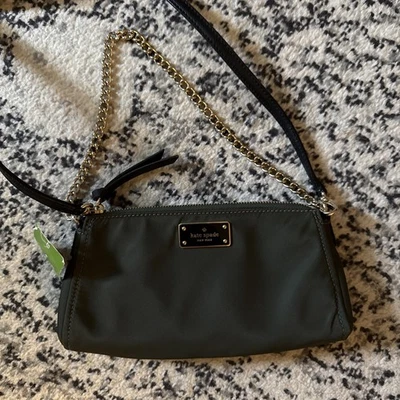 Kate Spade Jane Wilson Road, Evergreen, Crossbody/Chain Strap Handbag, New - Image 1 of 4