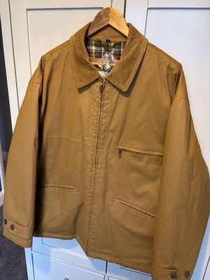 BNWT Baracuta Mustard Country Men's Jacket Check Lined Jacket - Size LARGE - Image 1 of 4