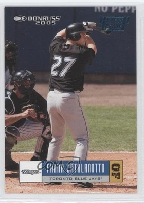 2005 Donruss Blue Press Proof /100 Frank Catalanotto #367 - Image 1 of 2