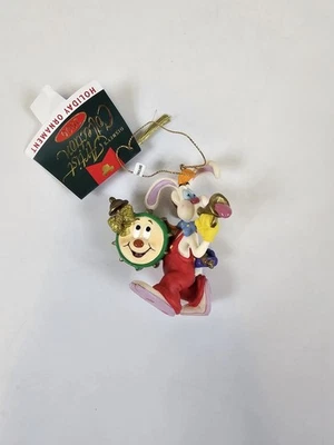 Colección Artista Disney Roger Rabbit "Melodías Felices" Ornamento Raro FIRMADO Foto 1 de 4