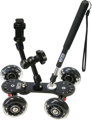 SK-22 Professional Skater Dolly - Rolling Slider for DLSR Cameras & Camcorders I - Image 1 of 4