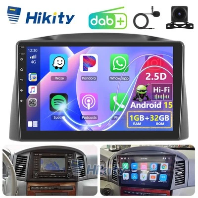 DAB+ Carplay Android 15 Radio GPS Navi Für Jeep Grand Cherokee 3 WH,WK 2005-2007 - Bild 1 von 4