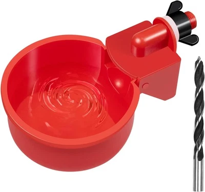 Hühner-Wasserbecher Automatische für Tränke Set Geflügel-Trinknapf Futterautomat - Bild 1 von 4