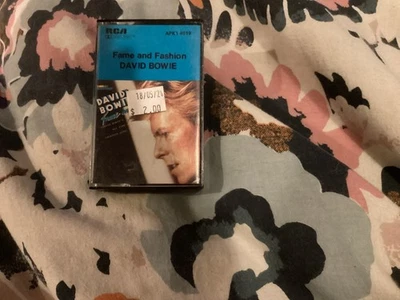 David Bowie Fame And Fashion Compilation Greatest Hits Cassette Tape Australian - Image 1 of 3