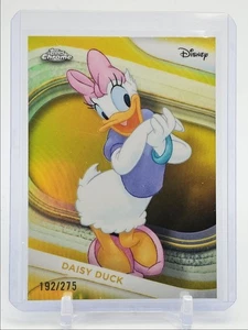 DAISY DUCK 2025 TOPPS CHROME DISNEY YELLOW REFRACTOR B /275 Q4856 - Picture 1 of 2