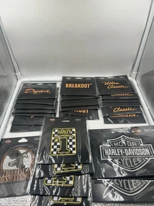 Lot Of 25 Harley Davidson Motorcycles HD Embroidered Patch Sew On NIP - Picture 1 of 7