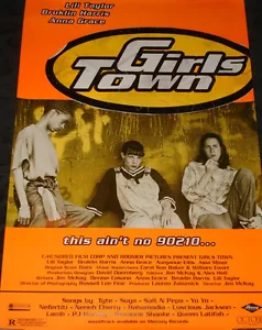 Girls Town rolled Movie Soundtrack Promo Poster - Picture 1 of 3