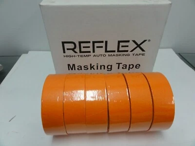 PAPEL REFLECTANTE REPINTADO AUTOMOTRIZ CINTA ADHESIVA 1,5 PULGADAS 24 ROLLOS Foto 1 de 4