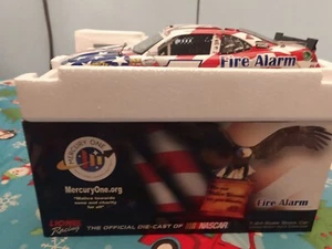 Regan Smith #7 Fire Alarm Services Memorial Day Autograph MercuryOne 1/24 2014 - Picture 1 of 5