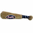 Pets First MLB Atlanta Braves BAT TOY for DOGS &amp; CATS. 29 MLB Teams available