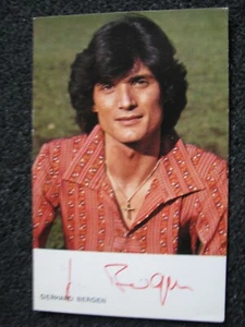 Gerhard Bergen-Autogrammkarte-Postkarte-Promokarte - Picture 1 of 2