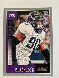 2020 Panini Score Football Ross Blacklock Scorecard Parallel Rookie #345 - Picture 1 of 1