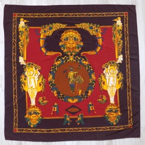 Schöner Schal 100% Seide Dionysos Damen Accessoires - Bild 1 von 5