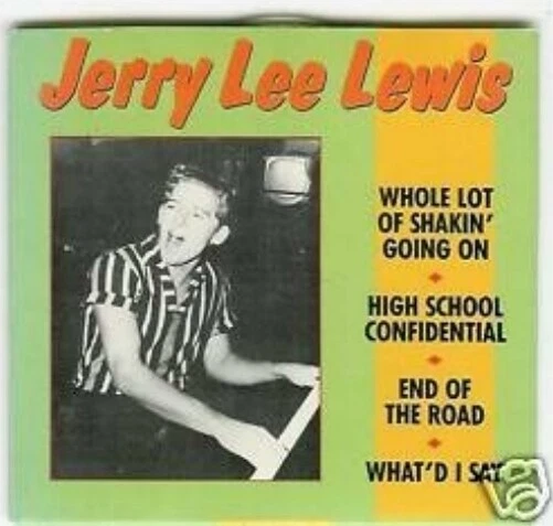 3" CD: JERRY LEE LEWIS Whole Lot Of Shakin' Going On / High School Confidenti NM Foto 1 de 1